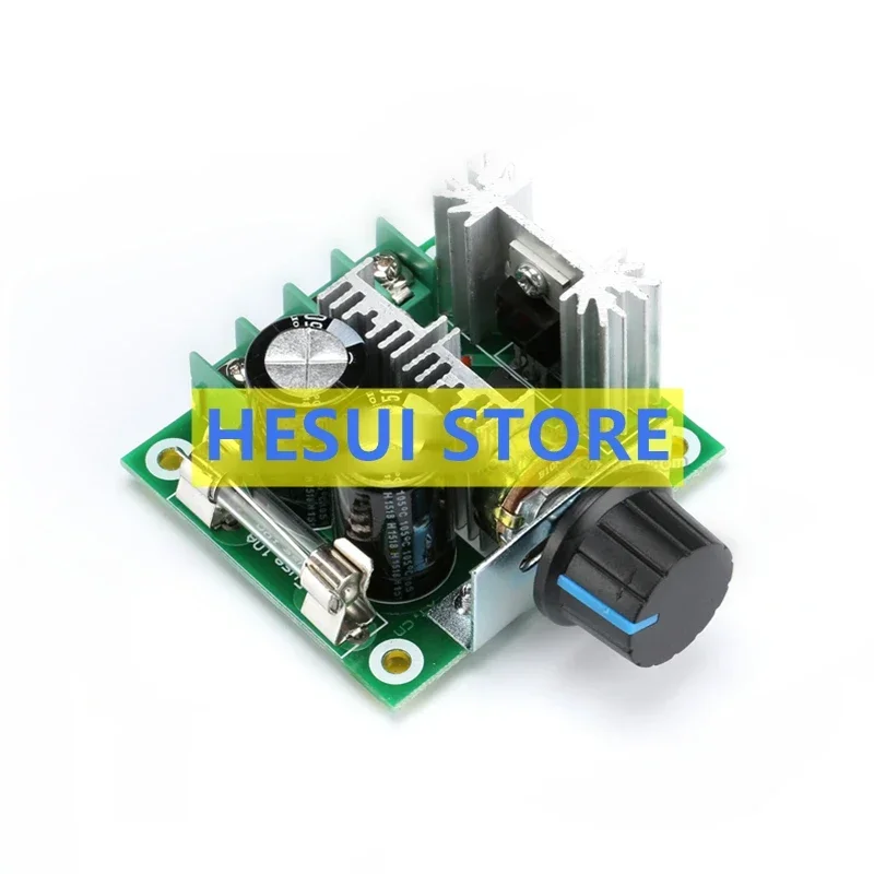 Dc motor pump pwm stepless speed control switch 12V-40V 10A