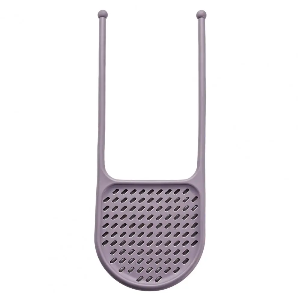 Portable Drainage Rack Bendable Sponge Holder for Kitchen Sink Adjustable Hanging Draining Rack Durable Plastic Sink for Home