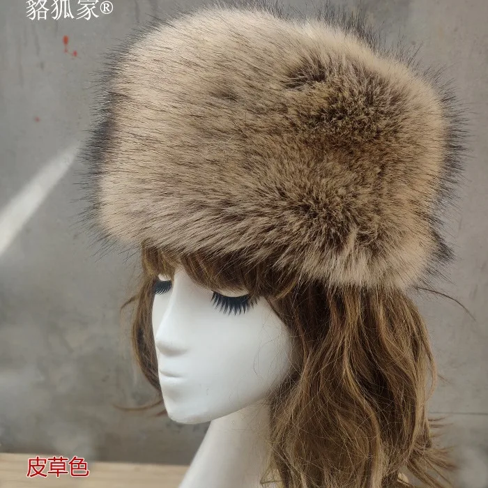 Vossenbont Vrouwelijke Winter Volledig Bont Lei Feng Hoed Gehoorbescherming Verdikte Warme Muts Outdoor Skiën Hoed Natuurlijk Echt Vossenbont Wh20