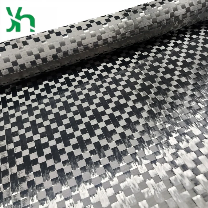 قماش من ألياف الكربون خفيف الوزن للغاية 12K 200 جرام - سحب منتشر لألواح هيكل السيارة الرياضية عالية الأداء