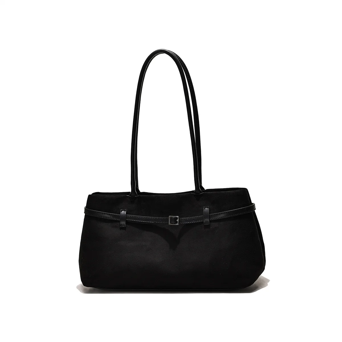 

Retro Suede Tote Bag Women's 2026 New Niche Design Large-capacity Commuting Versatile Shoulder Handbag