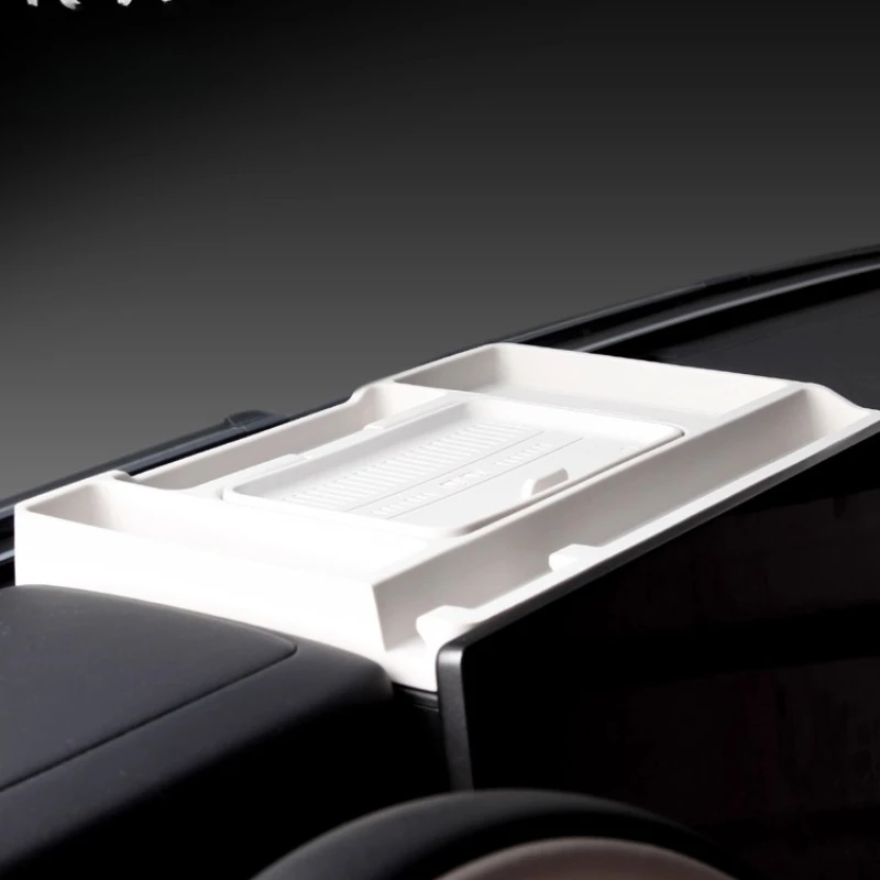 

Задняя коробка для хранения навигационного экрана, силиконовый органайзер для приборной панели, лоток для Cherry iCAR V23 2025, аксессуары для интерьера и уборки