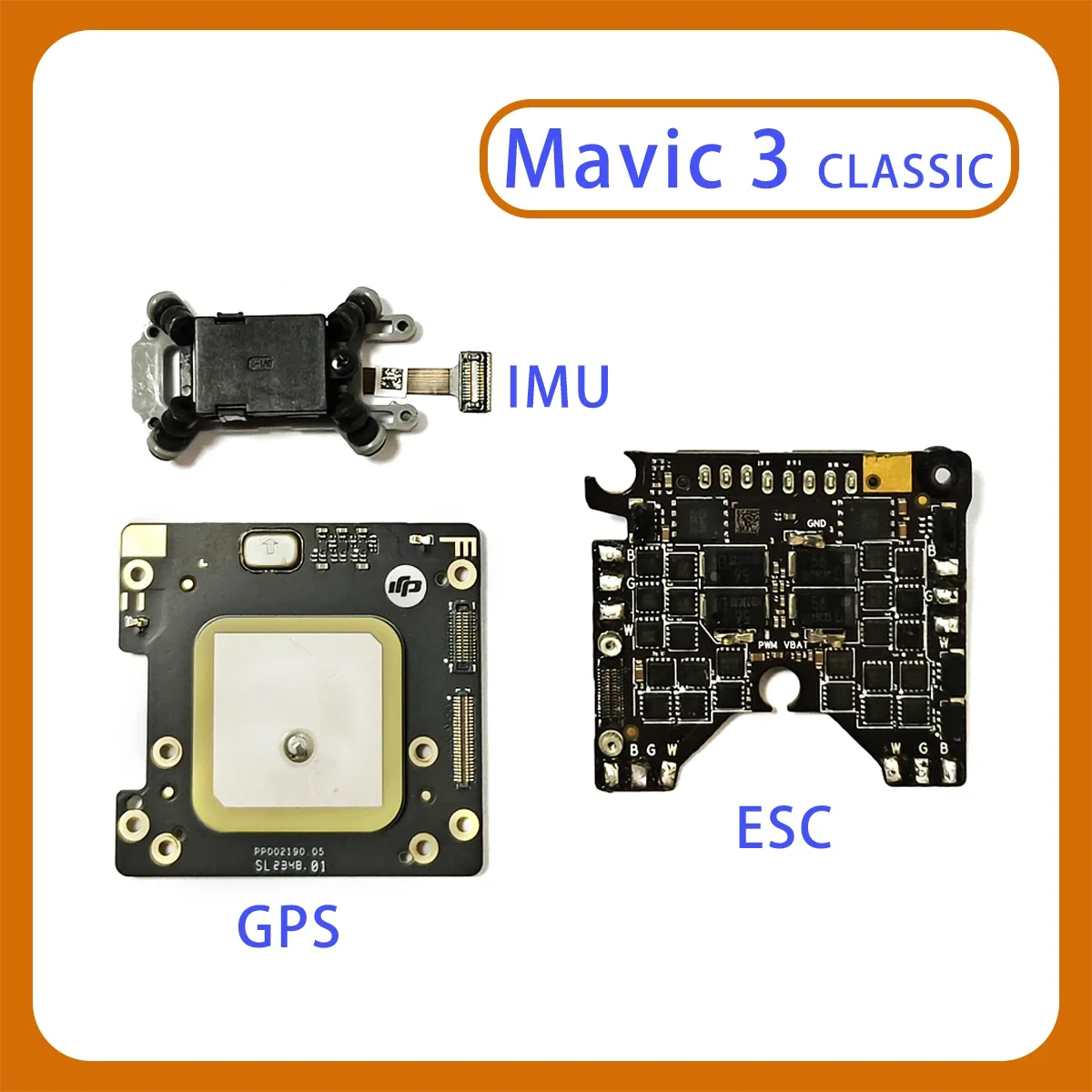 Mavic 3C motherboard ESC GPS motherboard gyroscope sensor Galileo Beidou GPS suitable for Mavic 3C series