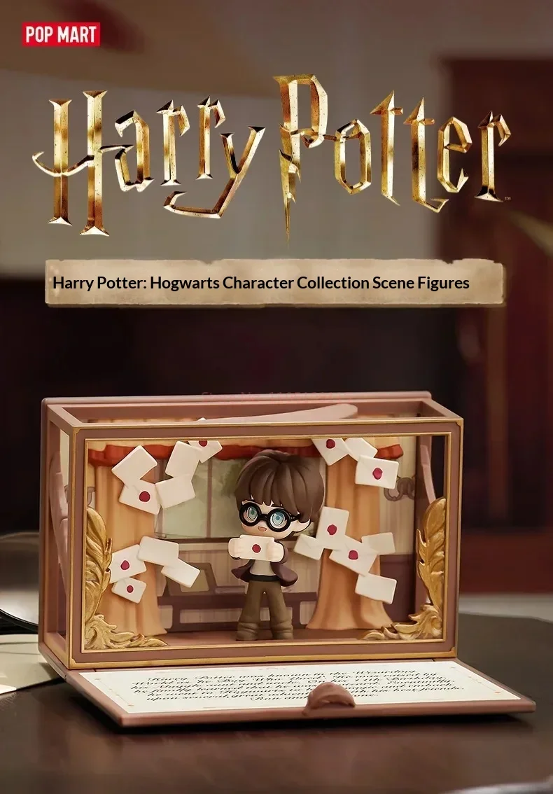 Echte POPMART Harry Potter Hogwarts Biographical Series Blind Box Szene Sammlerfigur Desktop Ornament Sammlerstück Geschenk – Detail 3