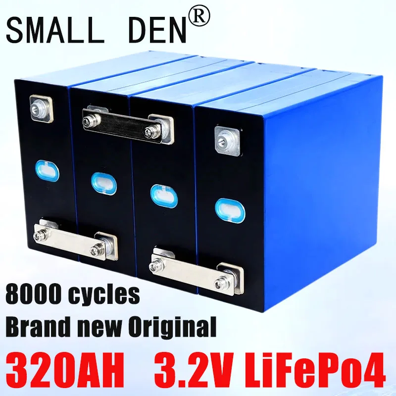 Brand new 3.2V 320AH 280AH LiFePo4 battery DIY 12V 24V 48V A-class high-quality RV golf cart power rechargeable battery