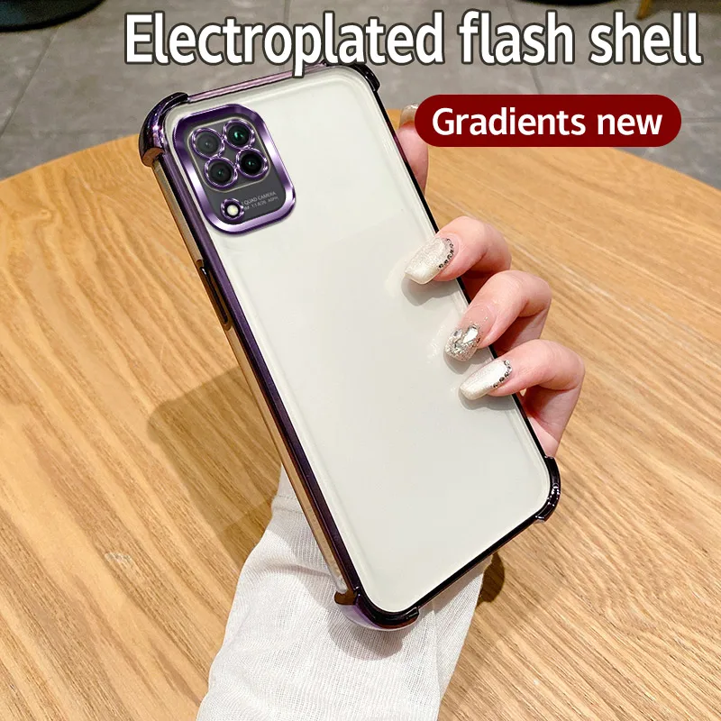 Funda de teléfono SM-A225F para Samsung Galaxy A22 4G, carcasa suave anticaída, airbag de cuatro esquinas, SM-A225M