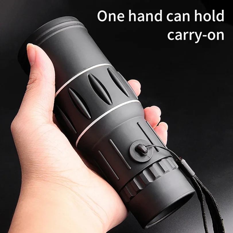 2026 16x52 Monocular Telescope High-Power Dual Focus Optical Zoom for EnhancedViewing Long-Range Spyglass for Adventure Outdoor