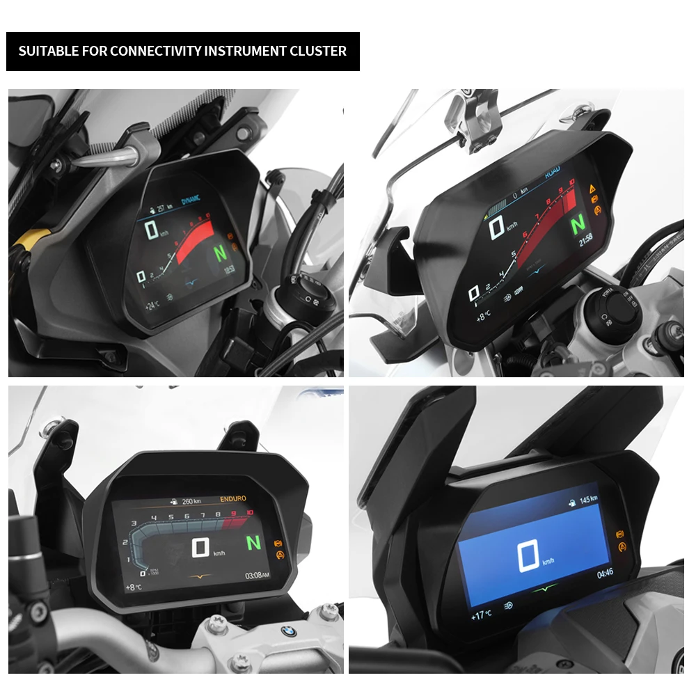 For BMW Cockpit TFT 6.5 inch Glare Protection Cover R1300GS R1250GS R1200GS R 1250 R RS F900GS F 900 R XR F850GS F750GS S1000XR