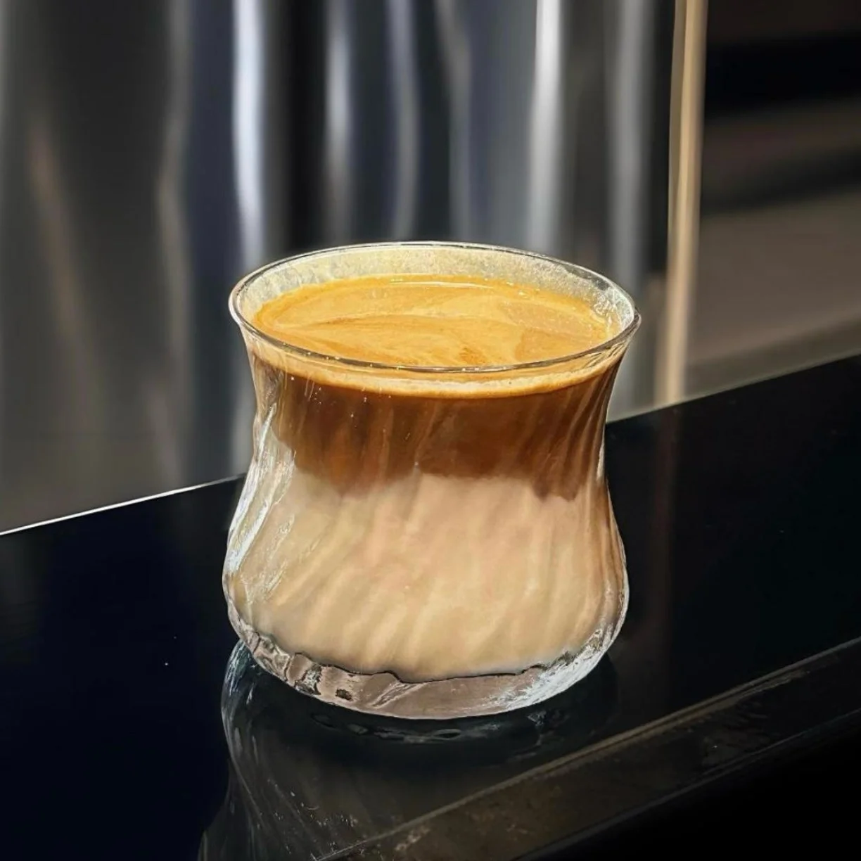 

Hand-Poured Coffee Tasting Cup Combo Output Cup Fragrance Detection Durable Glass for Office Home Cafe Outdoor Straight Drink...