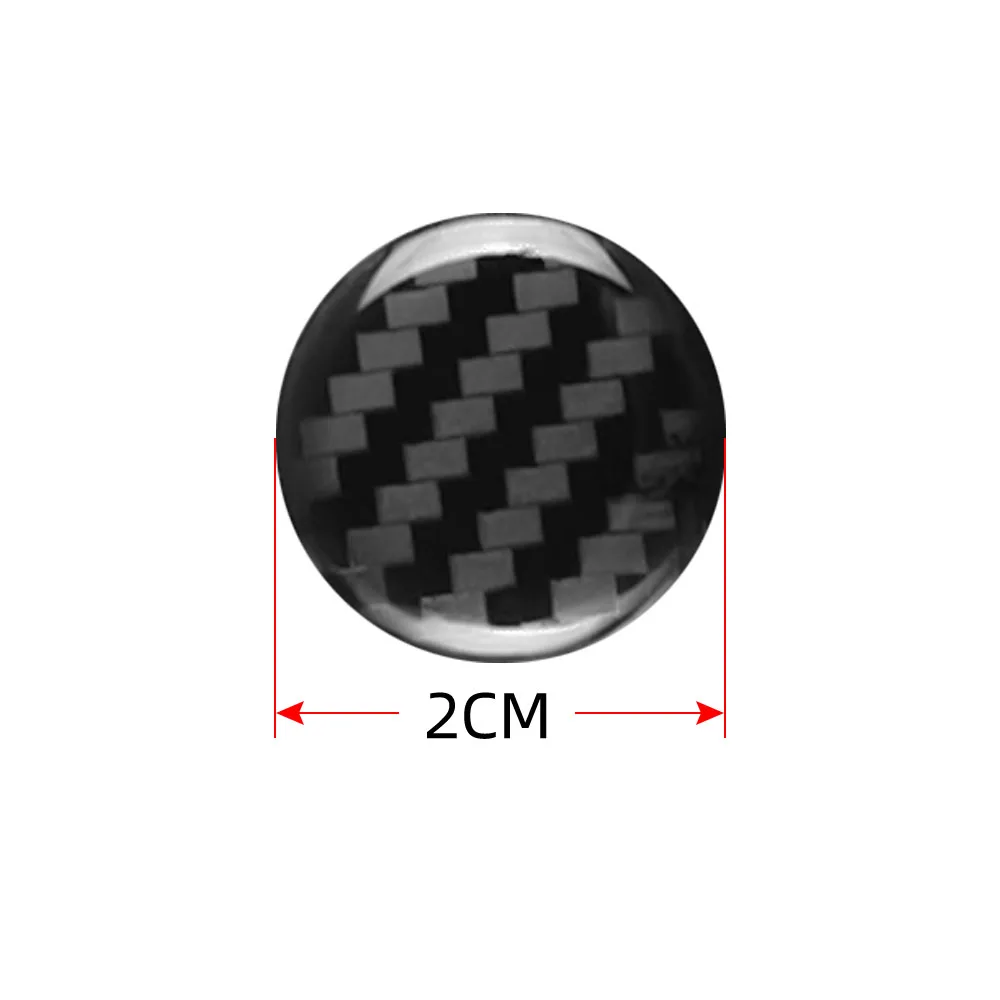 لفولكس واجن جيتا تيجوان بولو باسات CC جولف R20 R36 EOS شيروكو قفل الباب ثقب المفتاح ملصق 4 قطعة أعواد تزيين ديكور #3