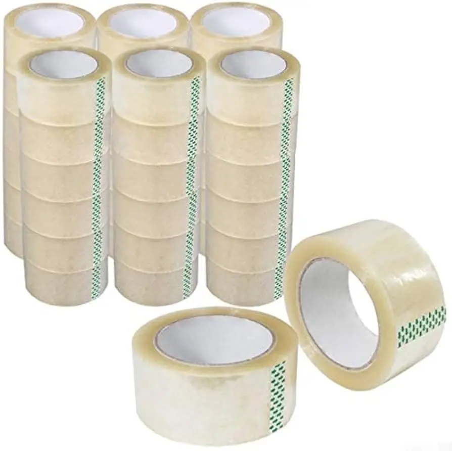 

Packing Tape, Heavy Duty Packing Tape, Clear Box Tape, Moving Tape, 2 Inch Wide Tape, Carton Sealing Tape, 3 Inch Core -