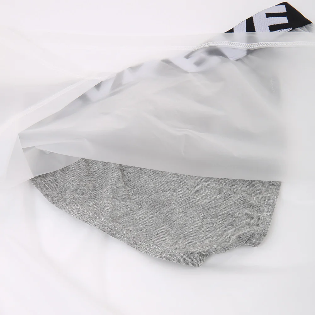 

Sexy Mens Lingerie Transparent PVC Skirts Patchwork Briefs Underwear Side Split Skirt Low Waist Man Panties