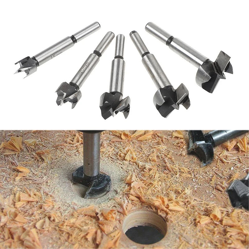 1pc 15-35mm Multi Tooth Boring Drill Bit Woodworking Self Centering Hole Saw Woodworking Cutting Tool Hole Expanding Drill