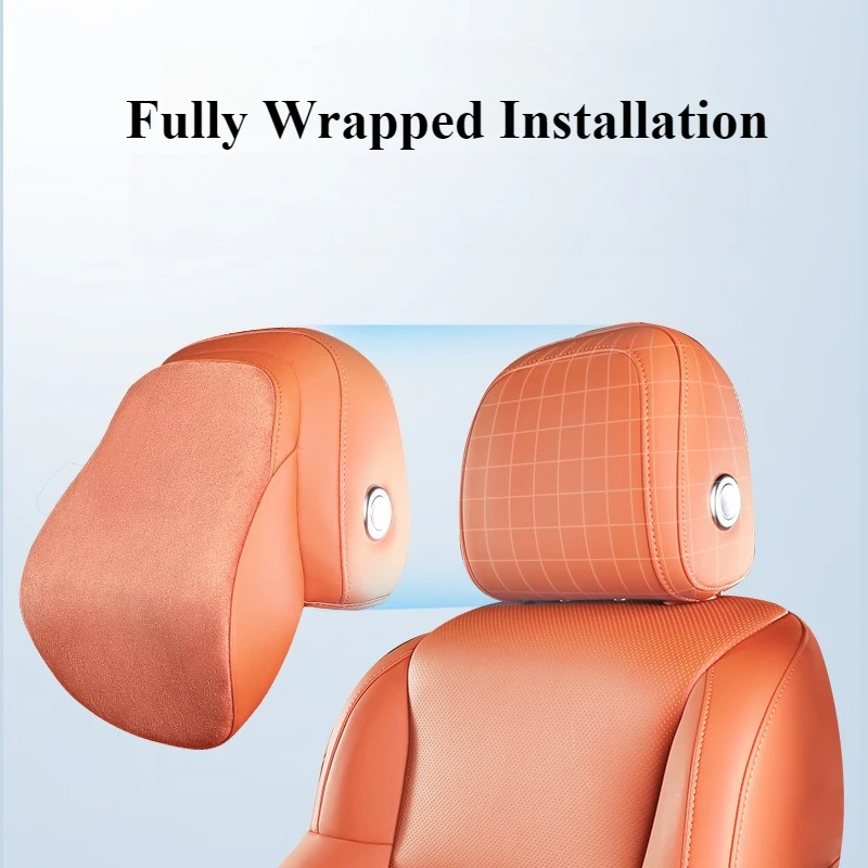 ل Lixiang Li L6/L7/L8/L9/MEGA/ONE 2025 سيارة ملفوفة بالكامل مسند الرأس وسادة الرقبة وسادة مقعد الخصر يدعم قطني رئيس وسادة #4