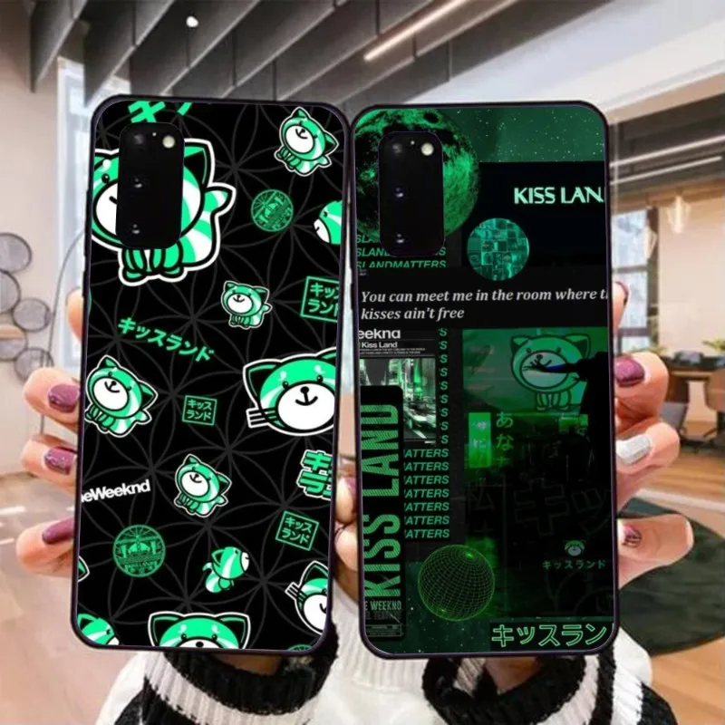 Weekend KissLand Mobile Phone Case for Realme GT 2 9i 8i 7i Pro X50 X2 C35 C21 C20 C11 C3 Black Soft Phone Cover Funda