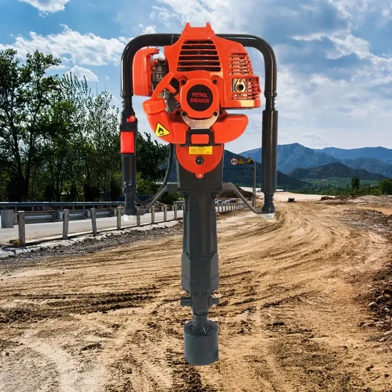 New Design Portable Pile Driver with Quick Hitch - Durable Construction Equipment