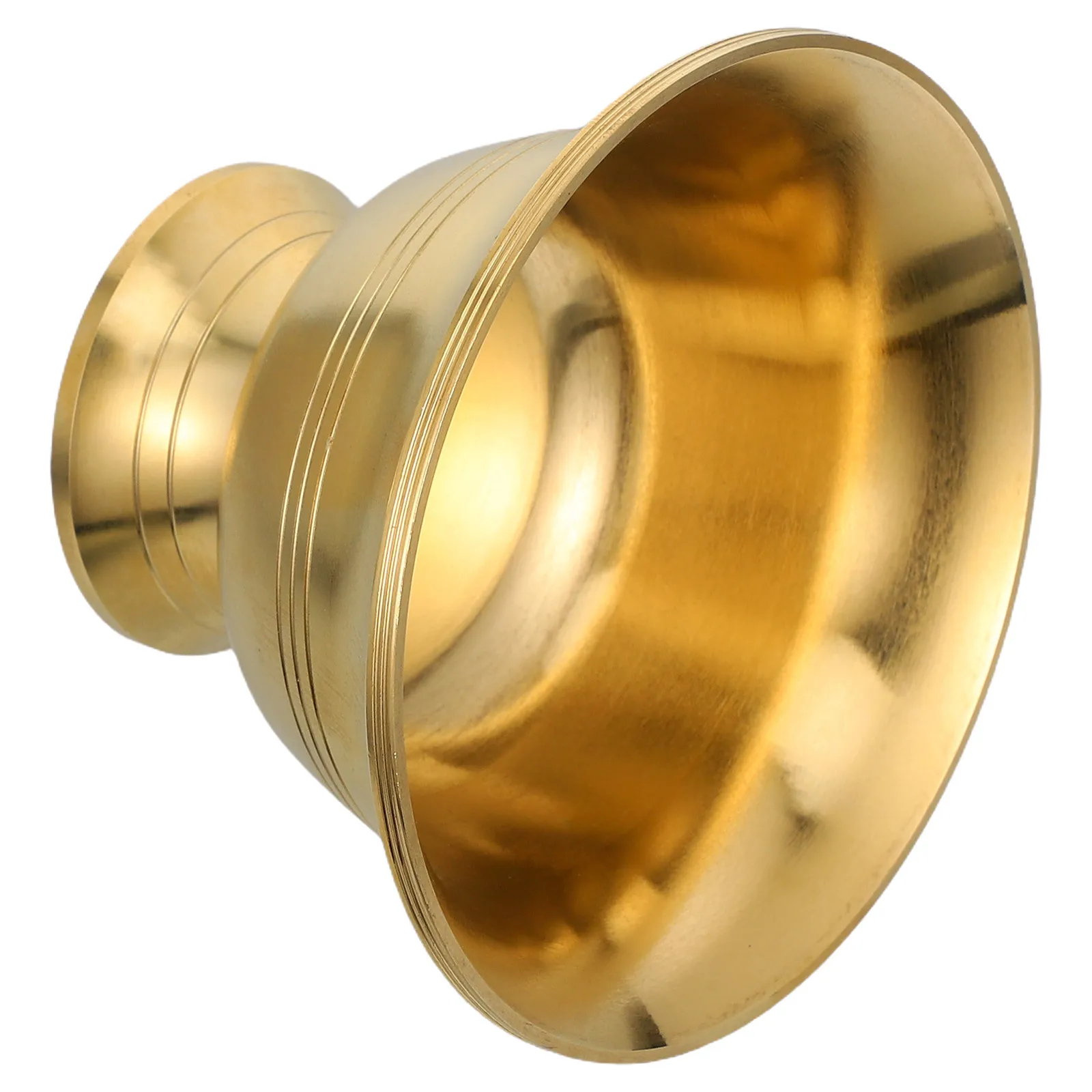 

Luxury Gold Finish Brass Bowl High Foot Water Cup for Altar Offering Sacrificial Bowl for Temple Ceremony Decoration