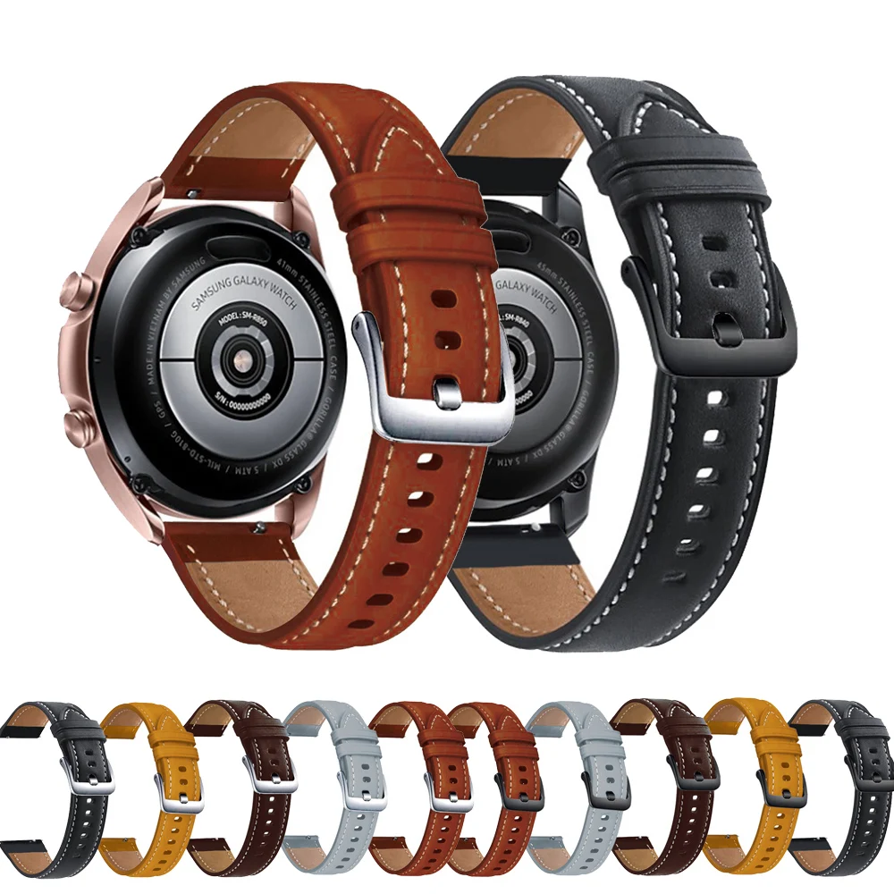 20/22Mm Leather Wat…
