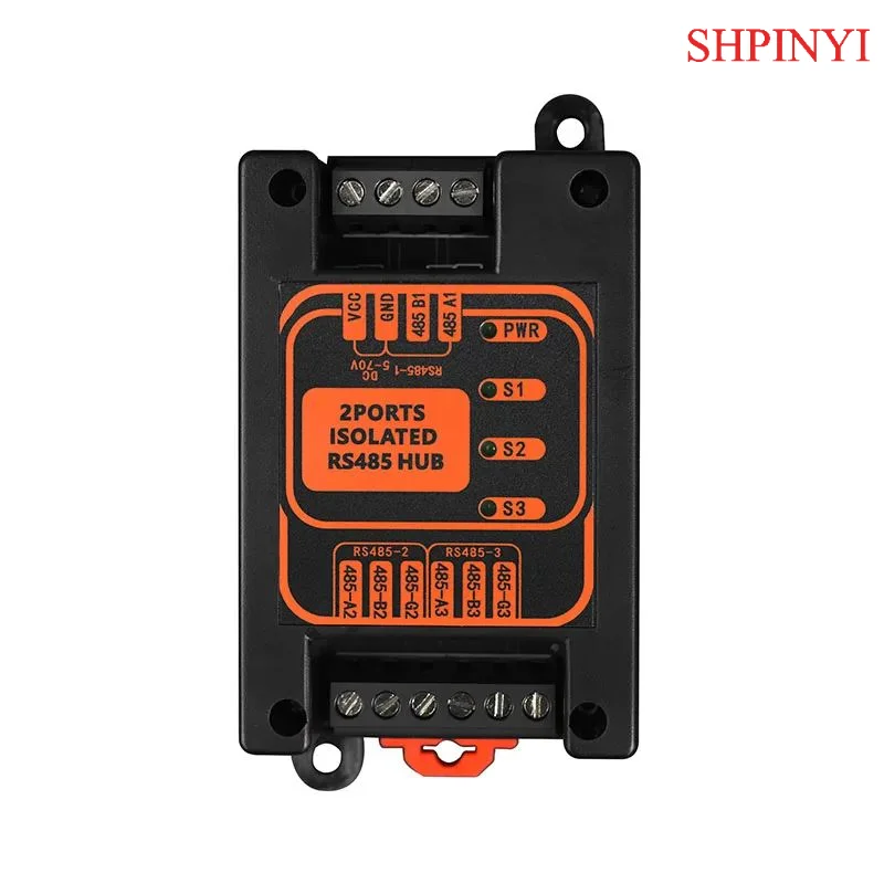 

2-портовый оптоизолированный последовательный концентратор RS485 промышленного класса