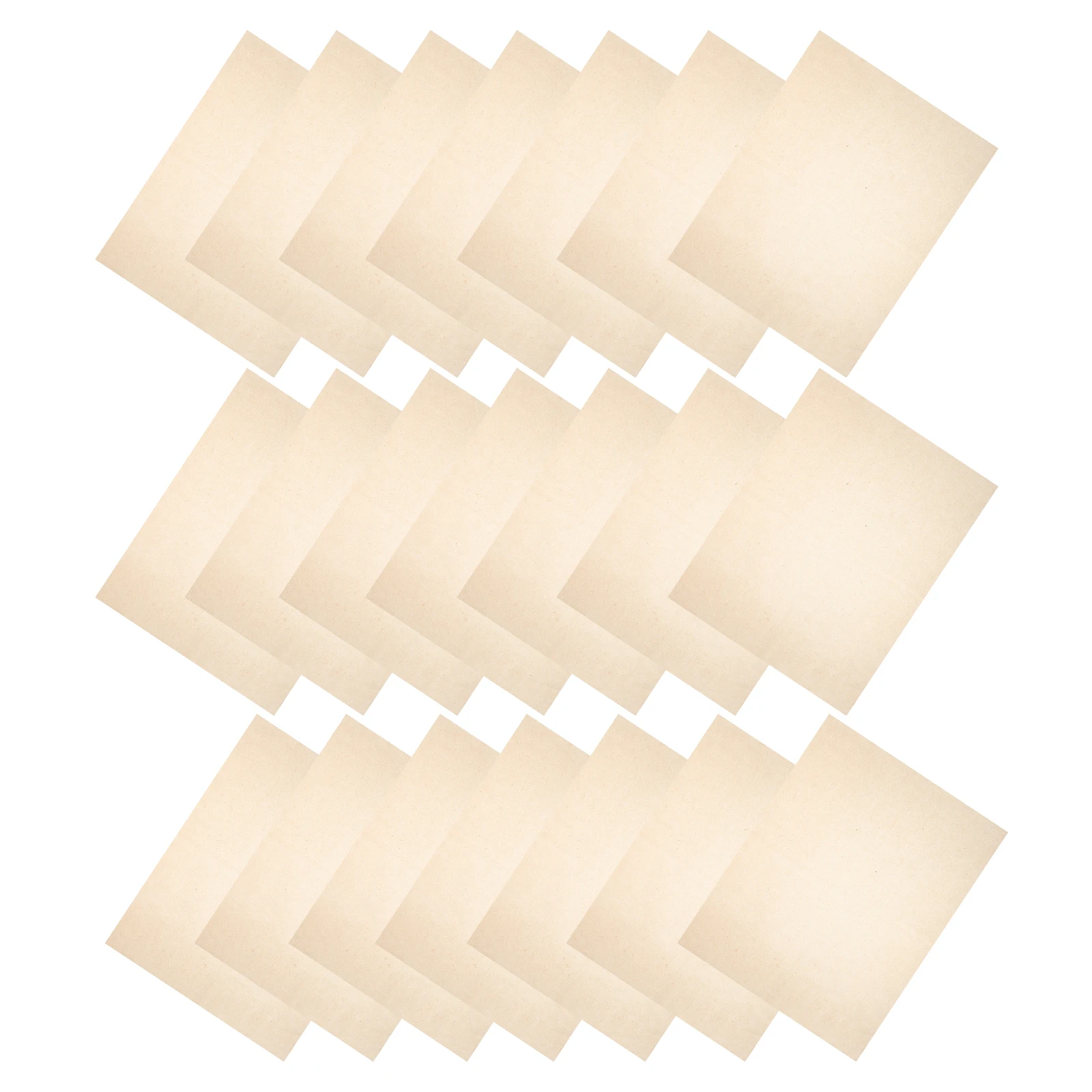 50pcs Ancient Rice Paper Semiripe Calligraphy Chinese Painting Tone Handmade Xuan Paper Multiple Sheets