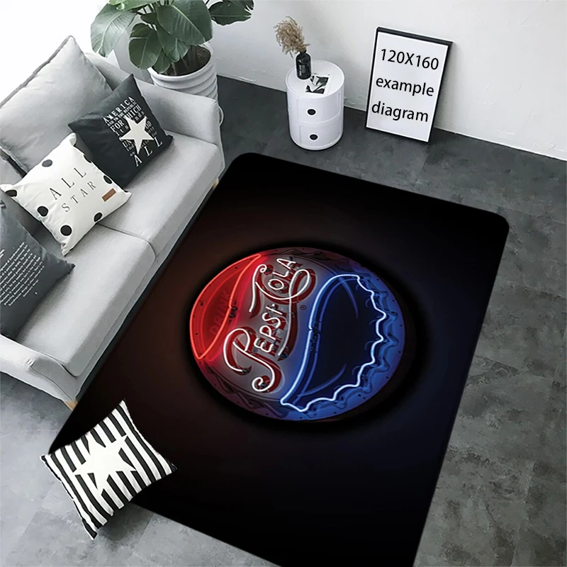 Entrance Dootmats Living Room Rugs Floor Foot Carpets Pepsi Colas Mats Anti Slip Mat Home Decoration Kitchen Hallway Carpet