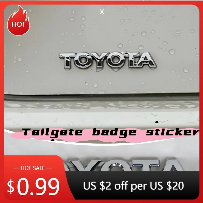 

Для Toyota 2026, колпаки Hot Hub, 3D ABS, эмблема багажника, значок для Toyota Wish/RAV4/Reiz/Highlander/Alphard/Vios/Levin-Waterproo
