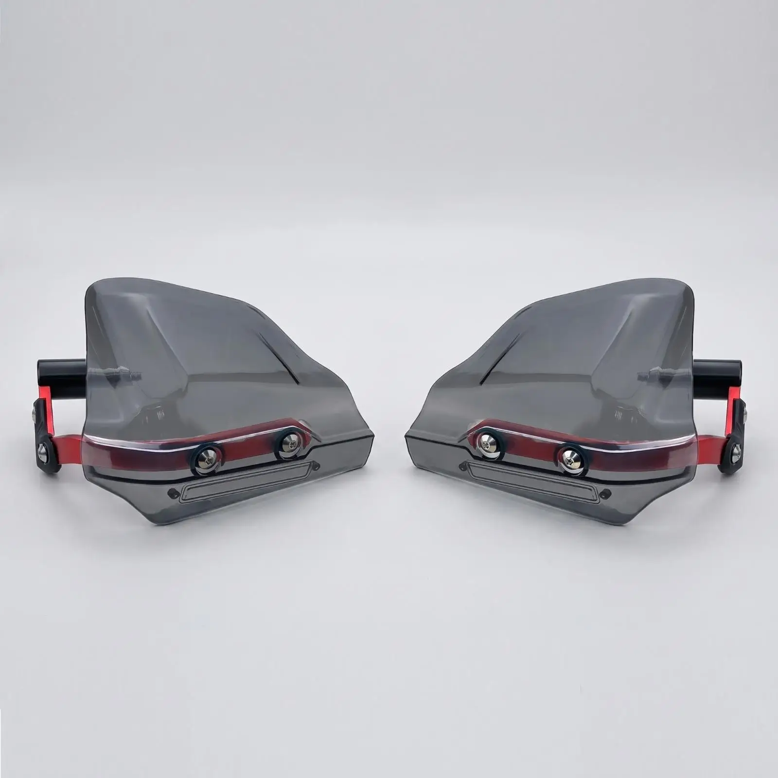 Motorcycle Handguards Wind Protection Full Coverage Angled Shield for Wet Weather Commuting Safety Gear