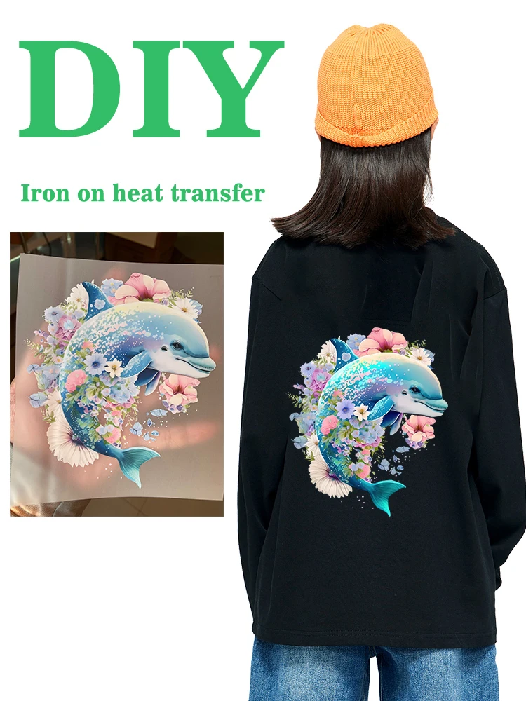 DIY Custom You Logo of fotostickers op kleding Opstrijktransfers Warmteoverdracht DTF Kleurrijke patch Micro-elastisch wassen - afbeelding 2