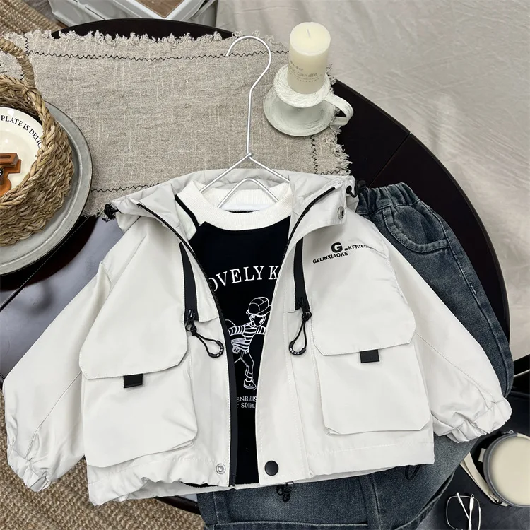 

Children's Autumn Coat Style Children's Tooling Jacket