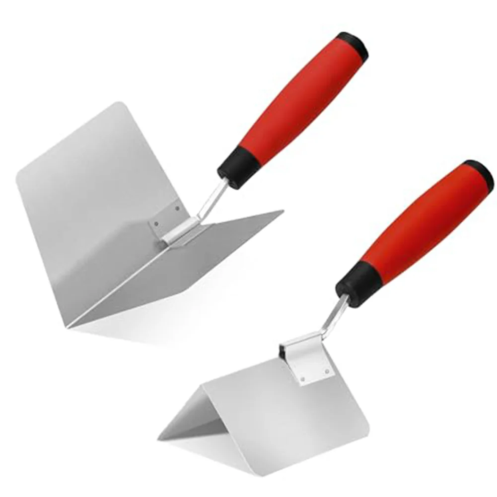 Stainless Steel Corner Trowel Tool Set For Interior Exterior Wall Corner Plastering, Drywall Repairs, And Construction Work