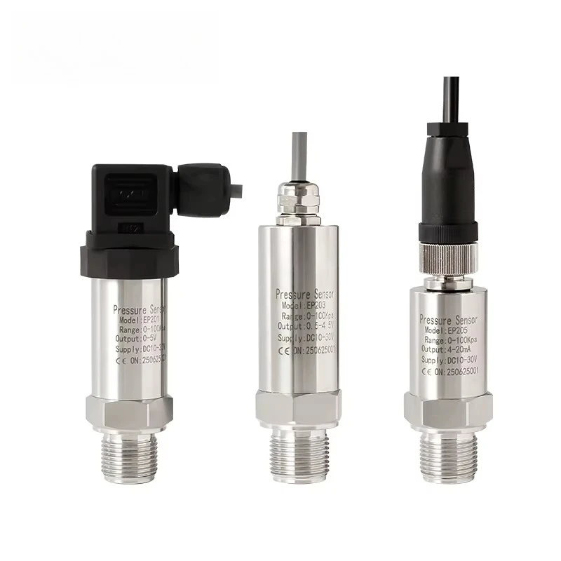 

Holykell Piezoresistive Small Size Analog 4-20ma 0-10V Air Fuel Oil Water Pressure Sensor