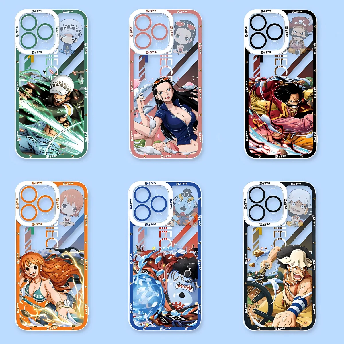 Anime Ones Pieces Phone Case For Samsung S26 S25 S24 S23 S22 S21 S20 FE Note20 Note10 Plus Ultra Lite Edge 5G Clear Soft TPU
