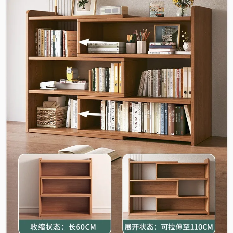 Office Simple Multi-layer Storage Cabinet Student Home Small Desktop Bookshelf Dustproof And Moistureproof Storage Rack