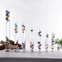 Roman Column Galileo Suspended Colorful Ball Physical Thermometer Creative Ornaments Holiday Birthday Business Travel Gifts