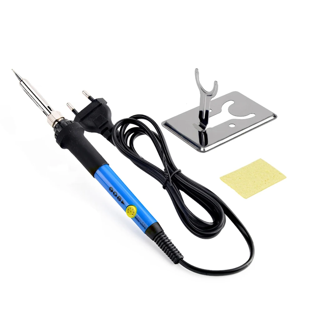 JCD 908A Soldering Iron Adjustable Temperature 60W 110V/220V Solder Iron Rework Station Handle Heat Pencil Welding Repair Tools