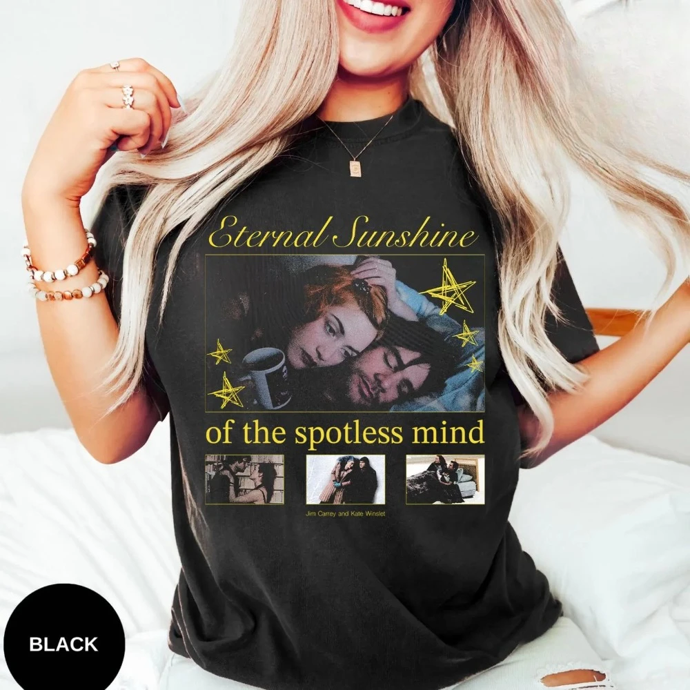 

"Eternal Sunshine of the Spotless Mind" T-shirt, a movie enthusiast's T-shirt Unisex, high-quality pure cotton streetwear.