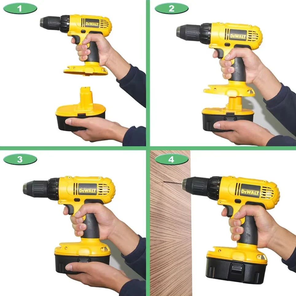 Dla 18V Dewalt 6.8/9.8/12.8Ah akumulator do elektronarzędzi, z DeWalt DC9096 DE9039 DE9095 DW9098 DW9096 wymiana baterii kompatybilny