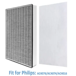 Composite filter Replacement FY3107 for Philips air Purifier AC4076 AC4074 AC4016 ACP077 AC4072 ACP017 362*277*46mm Hepa&Carbon