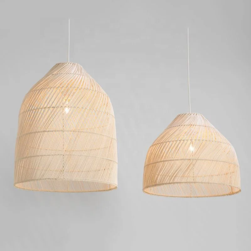 

Crafts rattan lampshade woven retro lampshade home decoration wholesale decoration rural chandelier