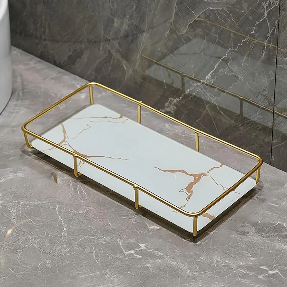 marbled-glass-bathroom-organizer-–-iron-frame-rust-resistant-makeup-skincare-holder-for-vanity-sink-or-toilet