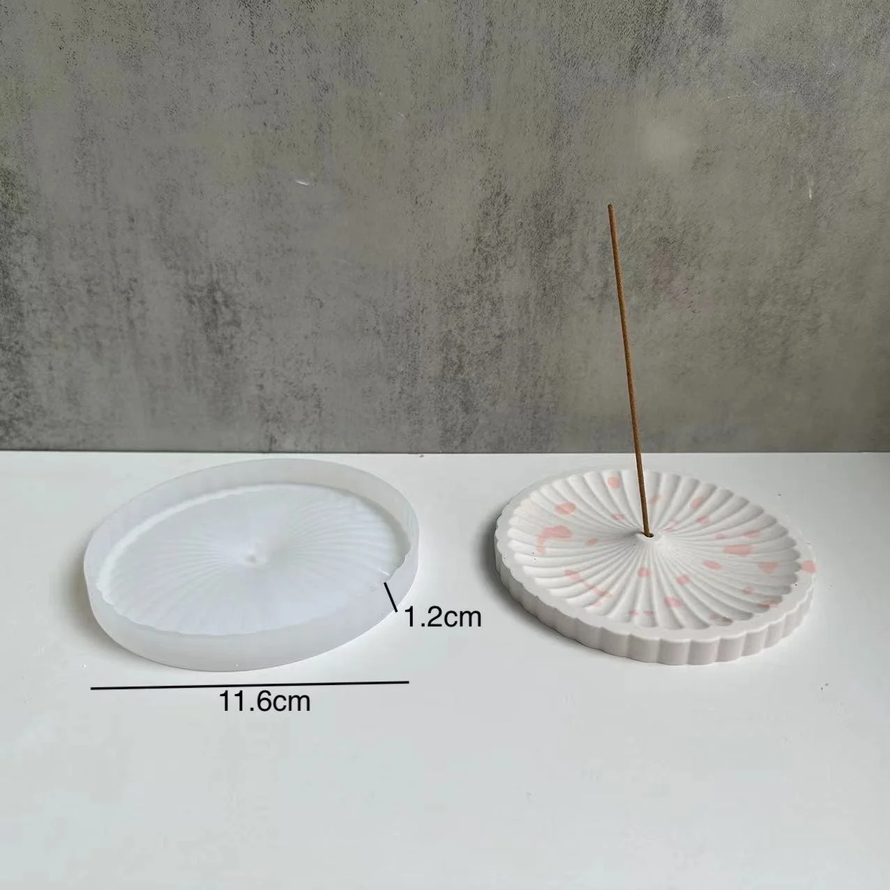 Silicone Clay Mold For Incense Burner Bracket, Diy Resin Casting Mold For Incense Burner Ash Collector, Home Decoration Crafts
