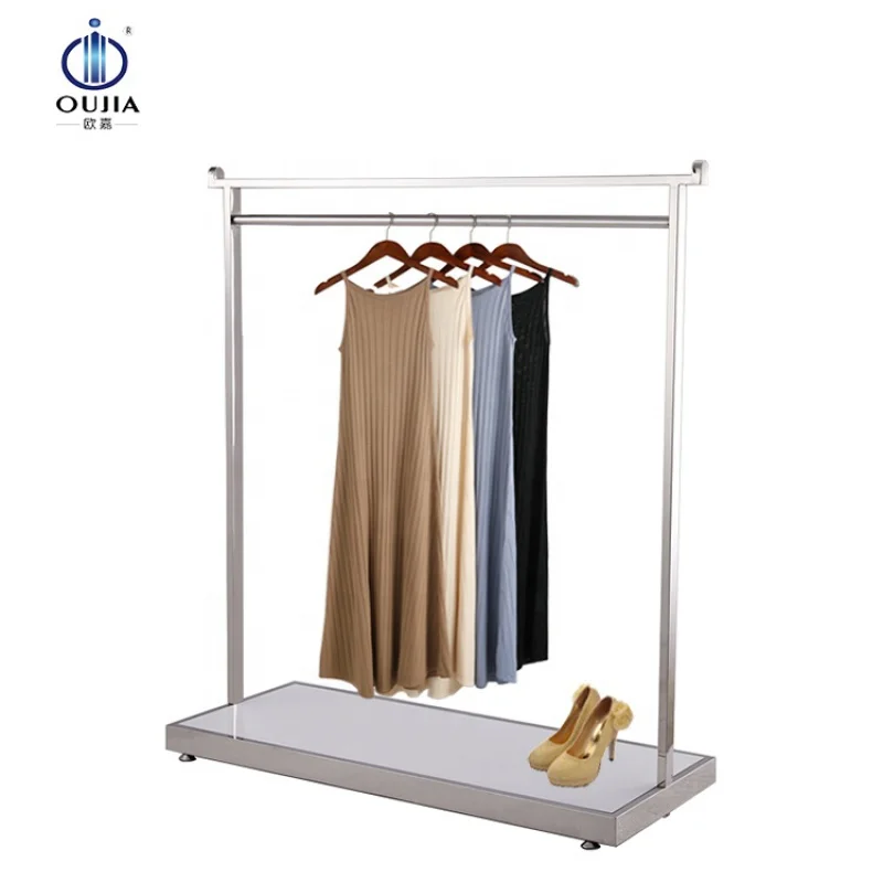 

Custom, retail store clothing display ideas wedding dress rose gold garment rack