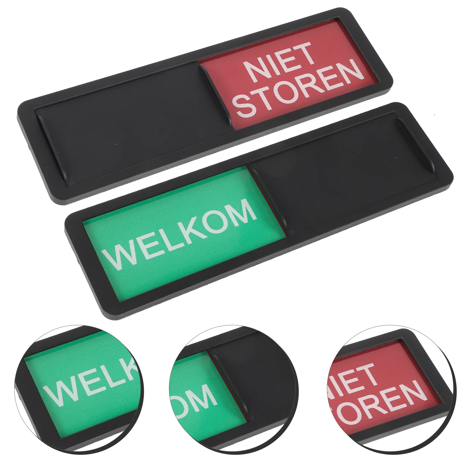 2Pcs Do Not Disturb Magnetic Indicator Sign Compact Design Clean Dirty Status for Refrigerator Oven Dishwasher Use