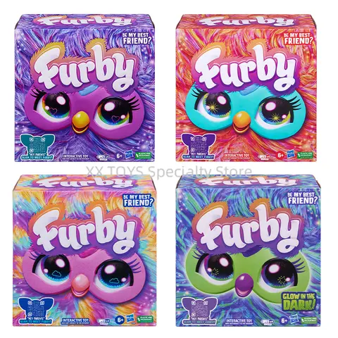 Furby Glow in The Dark Galaxy Edition Interaktiv Intelligent Plysch Elektronisk Alf Kan Sjunga Röstaktiverad Leksak Nyårspresent 8 best sales Furby Original 1999 - №4