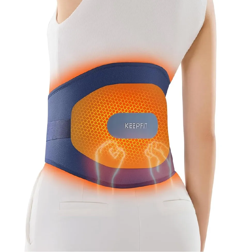 

Graphene Heated Lumbar Belt Heating Relief Waist Massager Warming Pad for Waist Pain