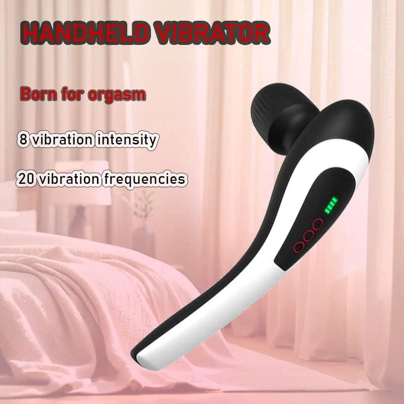 هزاز محمول عالي التردد 20 وضع 3 سرعات أدوات مساج قابلة لإعادة الشحن مناسبة لتدليك الجسم بالكامل أفضل هدية