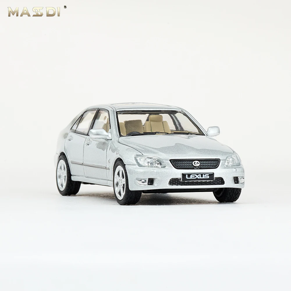 JKM 1/64 Model Car Lexus IS300 Altezza Vintage Diecast Classic JDM Model Car Vehicle Hobby for Teenagers Gifts Collection