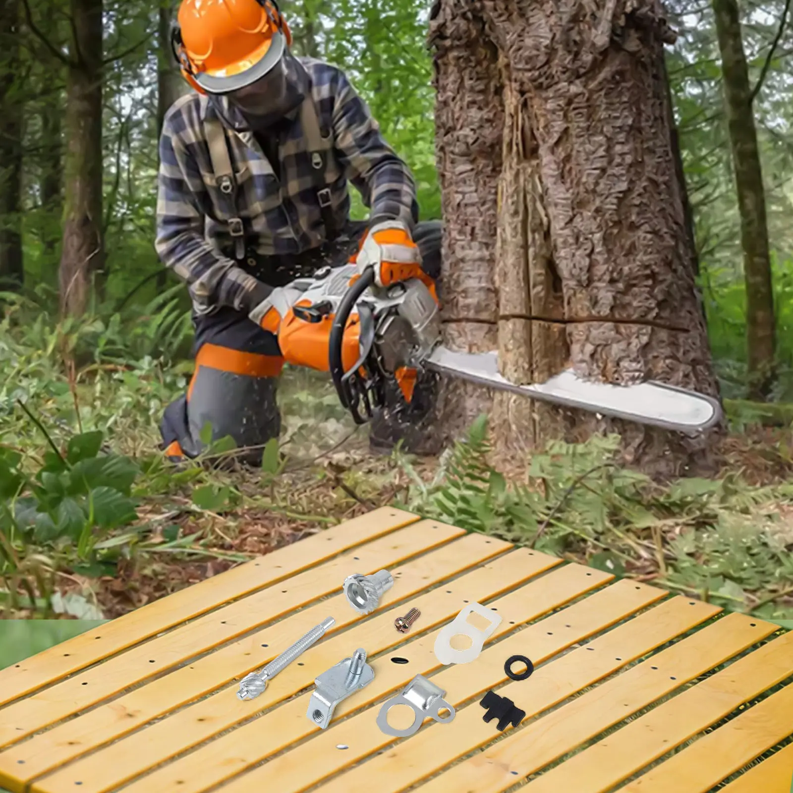for Easy Install Chain Tensioner Kit for MS261 MS362 MS363 MS400 MS461 MS462 MS500 MS661 and MSA300 Model Chainsaws