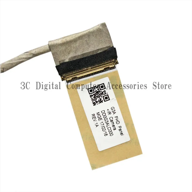 Dd0g3alc010 dd0g3alc000 30pin new original for HP Omen 15-ce Series LCD FHD LVDS flex video screen cable