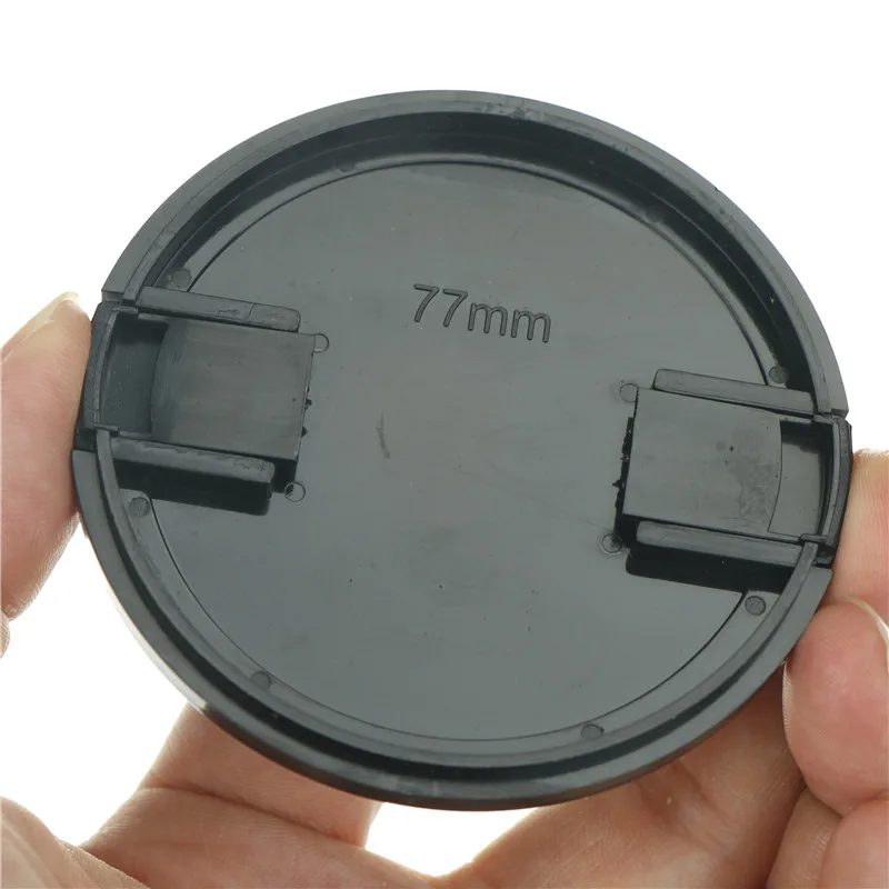 

77mm Plastic Snap On Front Lens Cap Cover For SLR DSLR Camera DV Leica